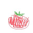 にゃちん🤫 の絵: とまと