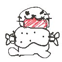 尾崎 の絵: にく