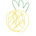 まほ の絵: ぱいなっぷる