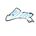 りりちゃん の絵: いるか