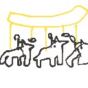 ぼんちゃん の絵: めりーごーらんど