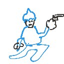 ぼんちゃん の絵: よる