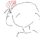 ぴの の絵: たんこぶ