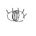 りょく の絵: めだま