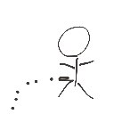 りょく の絵: しっこ