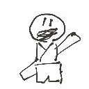 かな の絵: にんじゃ