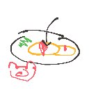 かな の絵: とんかつ