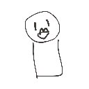 ぼん の絵: こけし