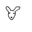 そう の絵: かんがるー