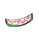 ちー の絵: すいか
