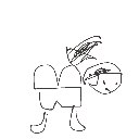 ゆき の絵: しり