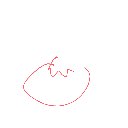 ゆき の絵: とまと