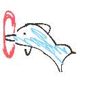 やまぐし の絵: いるか