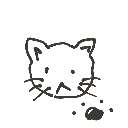 あさぎ の絵: ねこ