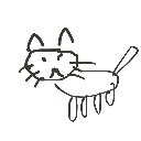 爆誕ドリーム の絵: ねこ