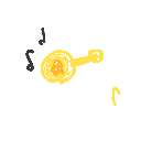かのん の絵: らっぱ