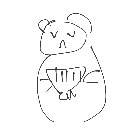 ゆーた の絵: らっこ
