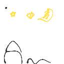 こころ の絵: よる