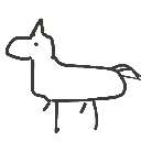 はる の絵: ろば