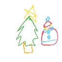ゆうなぷん の絵: くりすます