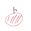 Re:0カロリー の絵: りんご