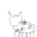 珍子 の絵: うし