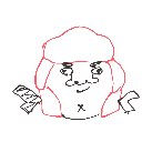 まんこ の絵: こると