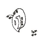 りゅー の絵: みじんこ