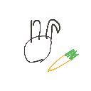 どっこい荒木田 の絵: うさぎ