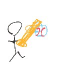 鬼茶 の絵: やきゅう
