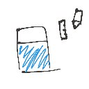 とまお の絵: けしごむ