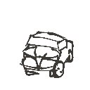 ちんぽのけ の絵: くるま