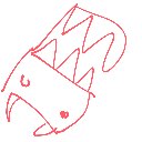 ? の絵: ばけもの