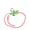 ろぉど の絵: とまと