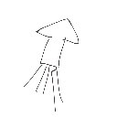 こうくん の絵: するめいか