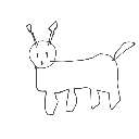 ゆな の絵: ろば
