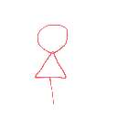 ぽんず の絵: おんな