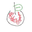 ナンノ の絵: りんご