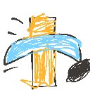 珍珍 の絵: つるはし