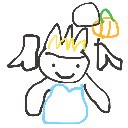 あおい の絵: しんでれら