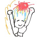 あおい の絵: すうぱあ
