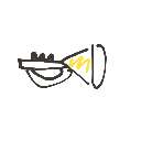 ねね の絵: らっぱ