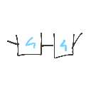 ねね の絵: めがね