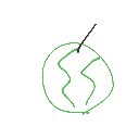 ひと の絵: すいか