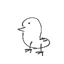 ひと の絵: すずめ