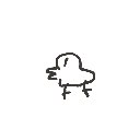 あづみ の絵: すずめ