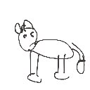 こうし の絵: まんとひひ