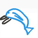 ゆーた の絵: いるか