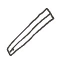 ひな の絵: わりばし