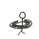 りく の絵: うきわ
